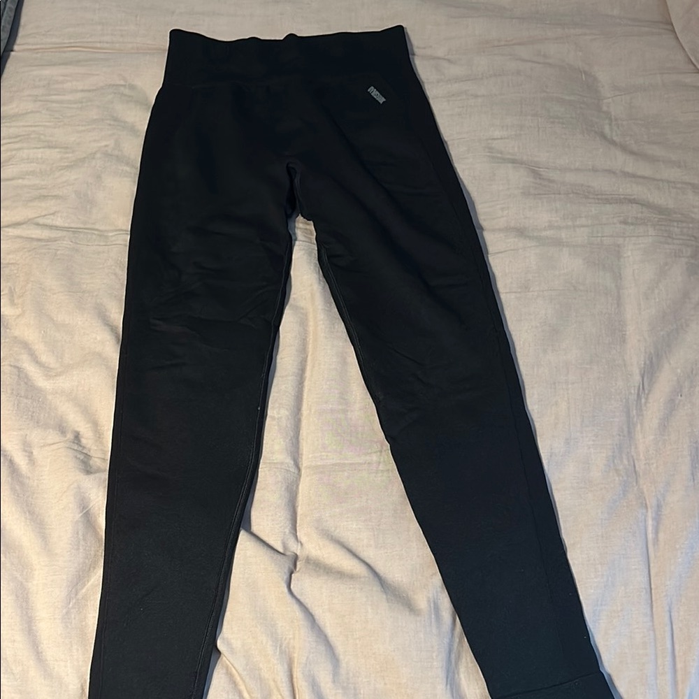 Women’s Gymshark Black Flex High Waisted Leggings size medium